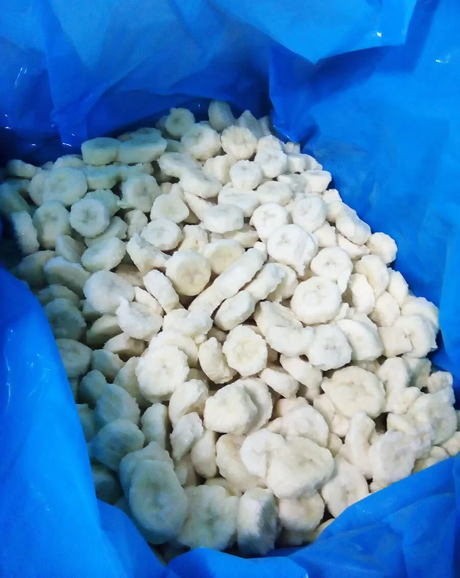 IQF Organic Frozen Bananas