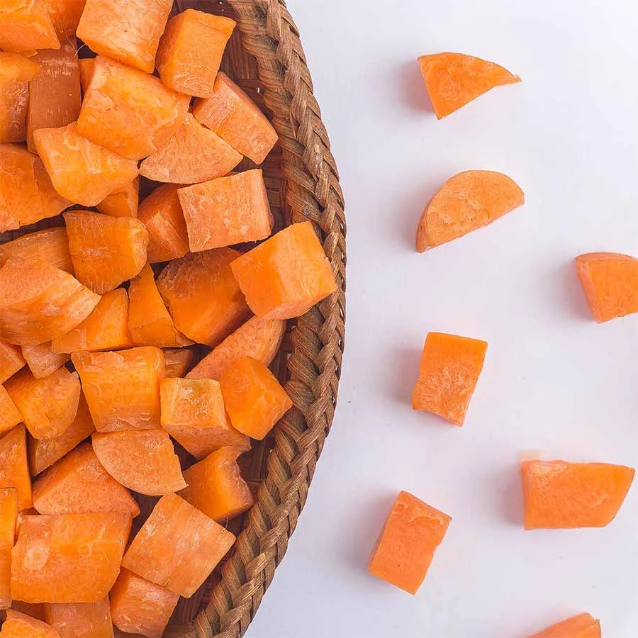 IQF Carrots Diced Egypt